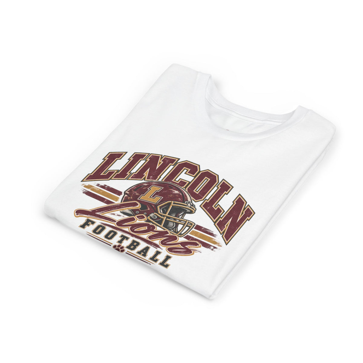 Lincoln Lions Youth Football T-Shirt