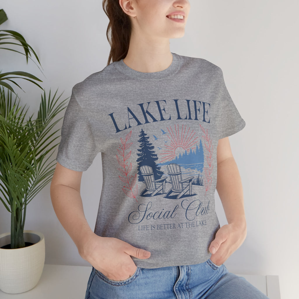 "Lake Life Social Club"  Graphic Tee