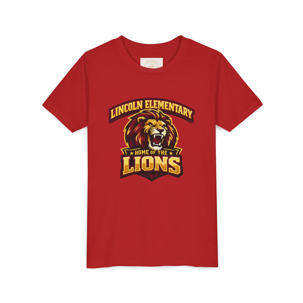 Youth Lions School Spirit Short Sleeve Tee