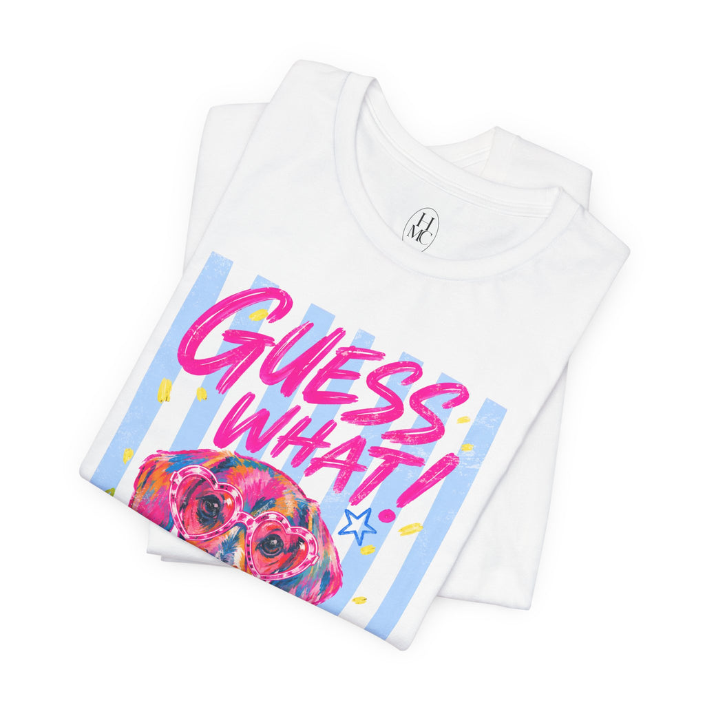 'Guess What? Wiener Butt' Graphic Tee