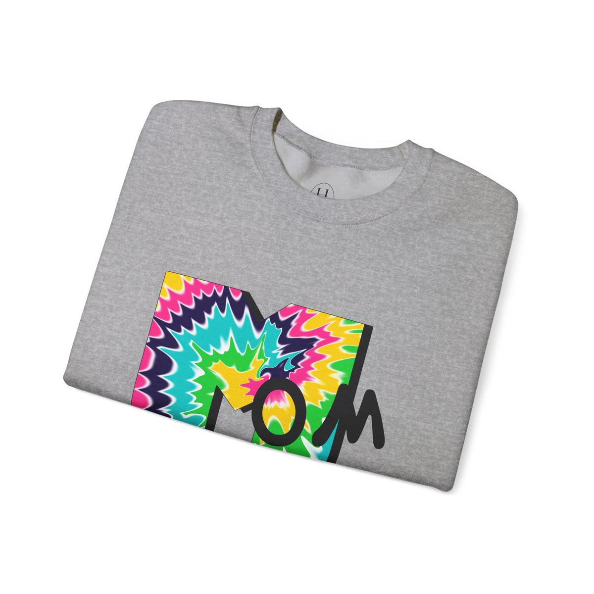 Tie-Dye Mom Crewneck Sweatshirt