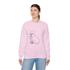 Corgi Cocktail Crewneck Sweatshirt