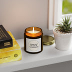 'Please Don't Do Coke in This Bathroom' Novelty Jar Candle