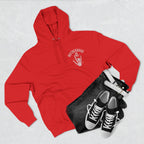 Motherhood Skeleton Graphic Hoodie — Rock Mom Fleece Pullover