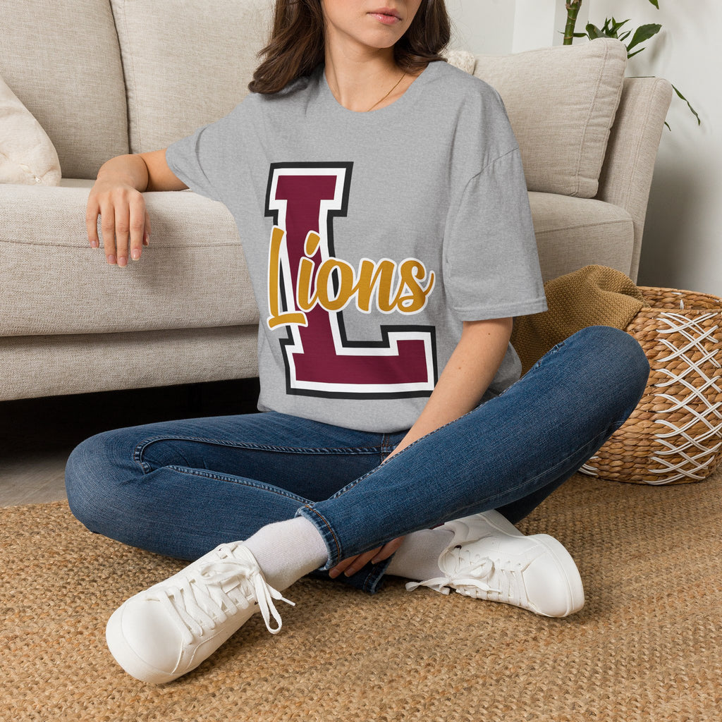 Custom School Spirit Script Adult T-Shirt
