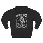 Motherhood Skeleton Graphic Hoodie — Rock Mom Fleece Pullover