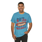 "You Look Like the 4th of July Makes Me Want a Hot Dog Real Bad" graphic tee