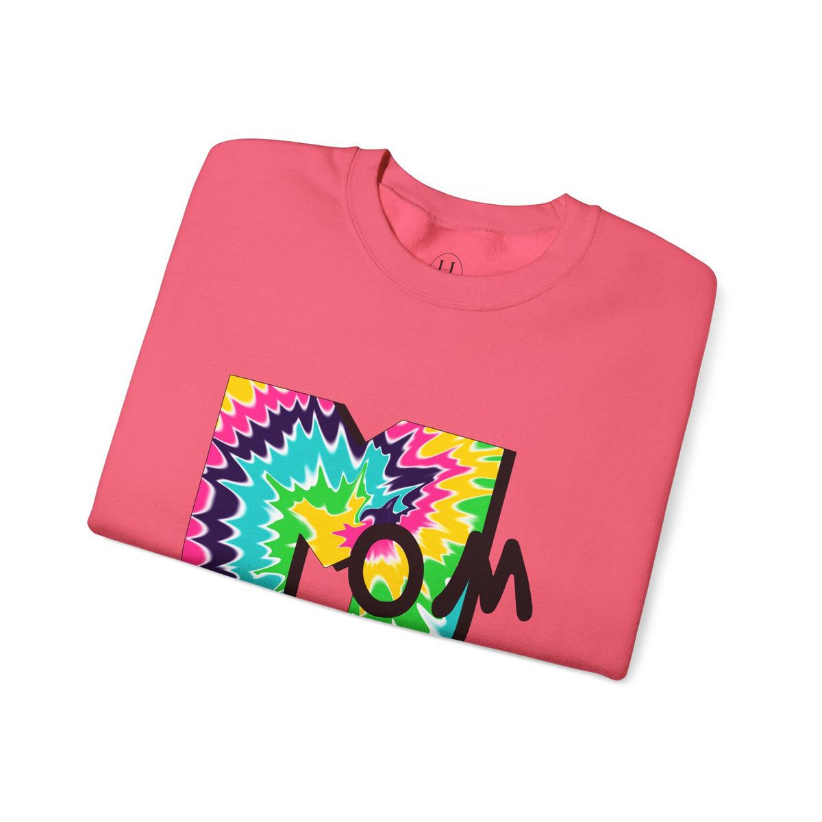 Tie-Dye Mom Crewneck Sweatshirt