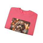 Dog Drinking Coffee Crewneck Sweatshirt  (Custom)