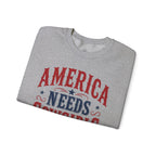 America Needs Cowgirls Sweatshirt
