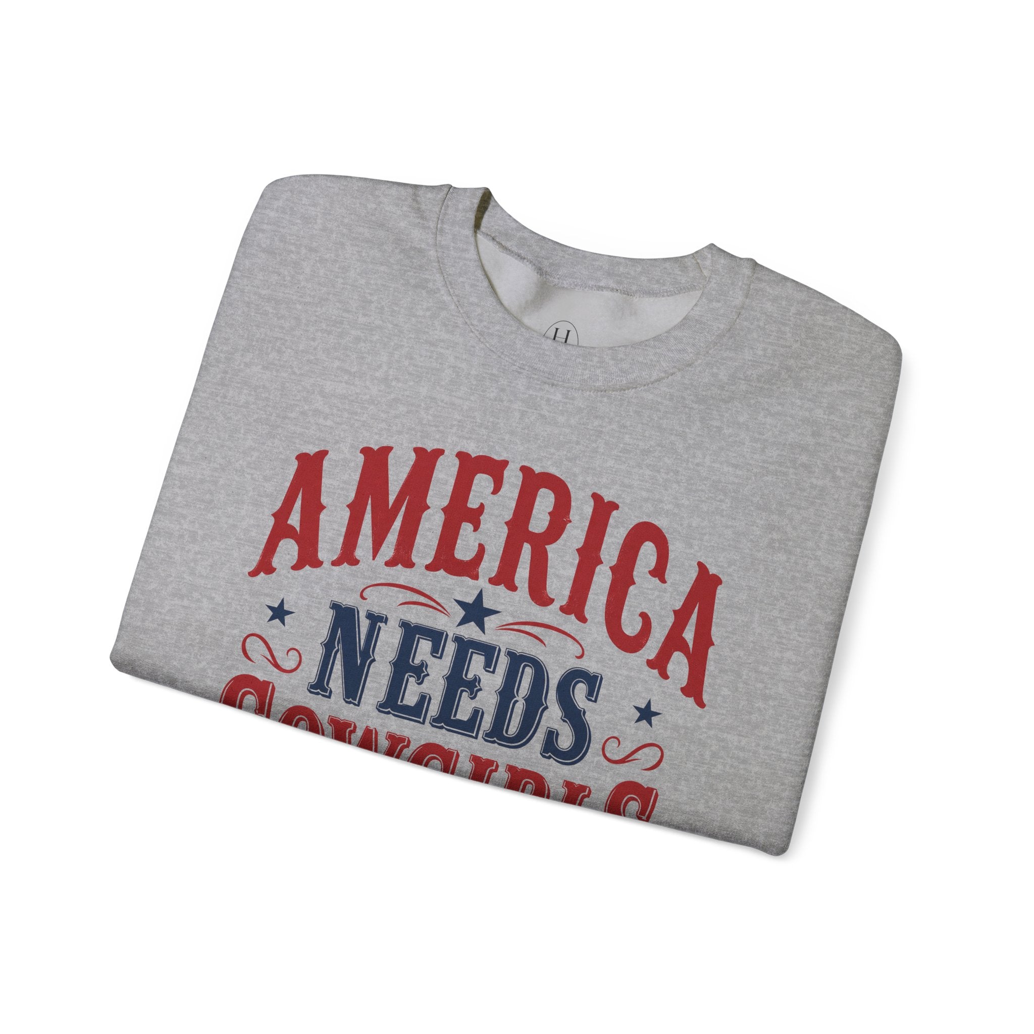America Needs Cowgirls Sweatshirt