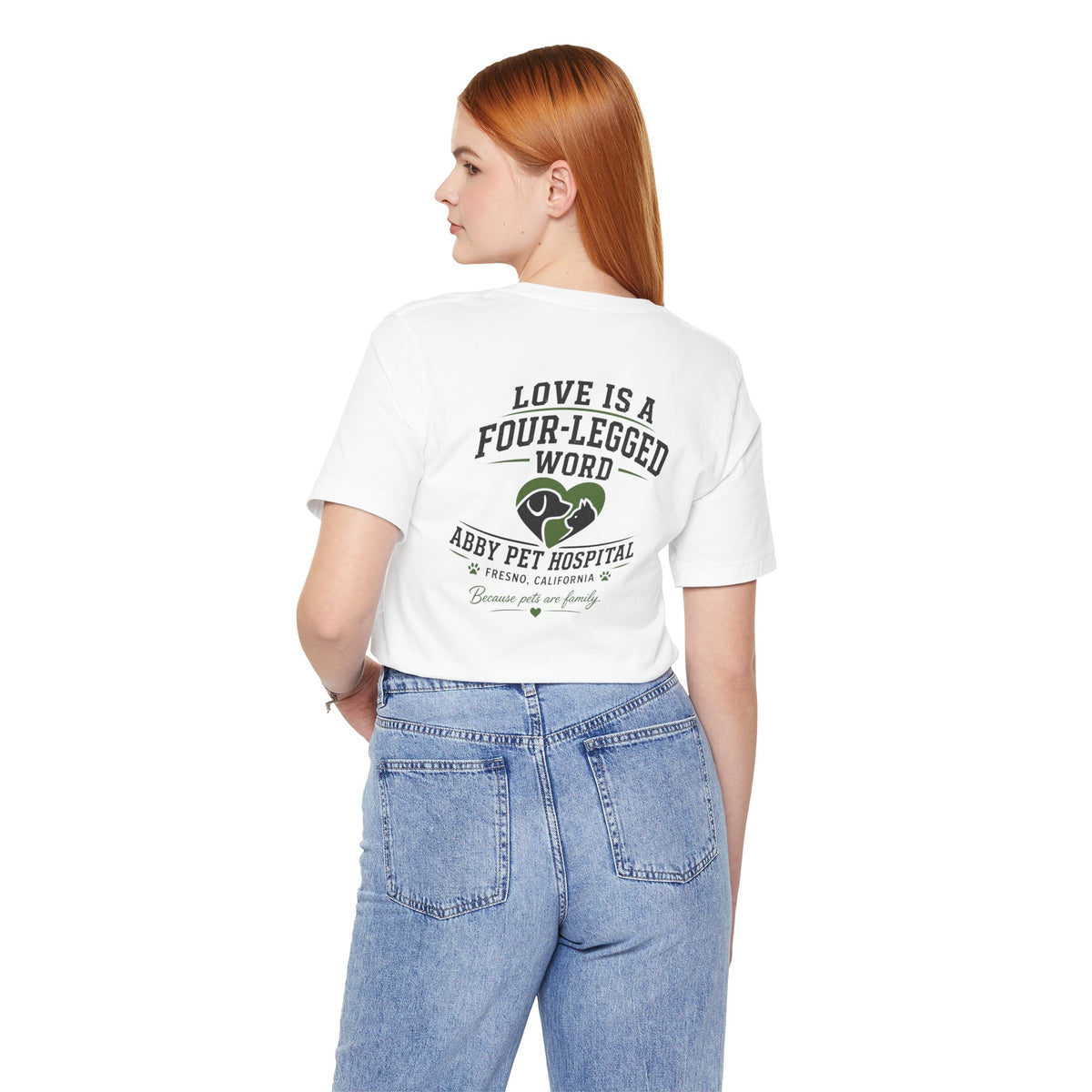 Love Is a Four-Legged Word  — Abby Pet Hospital Veterinary Tee