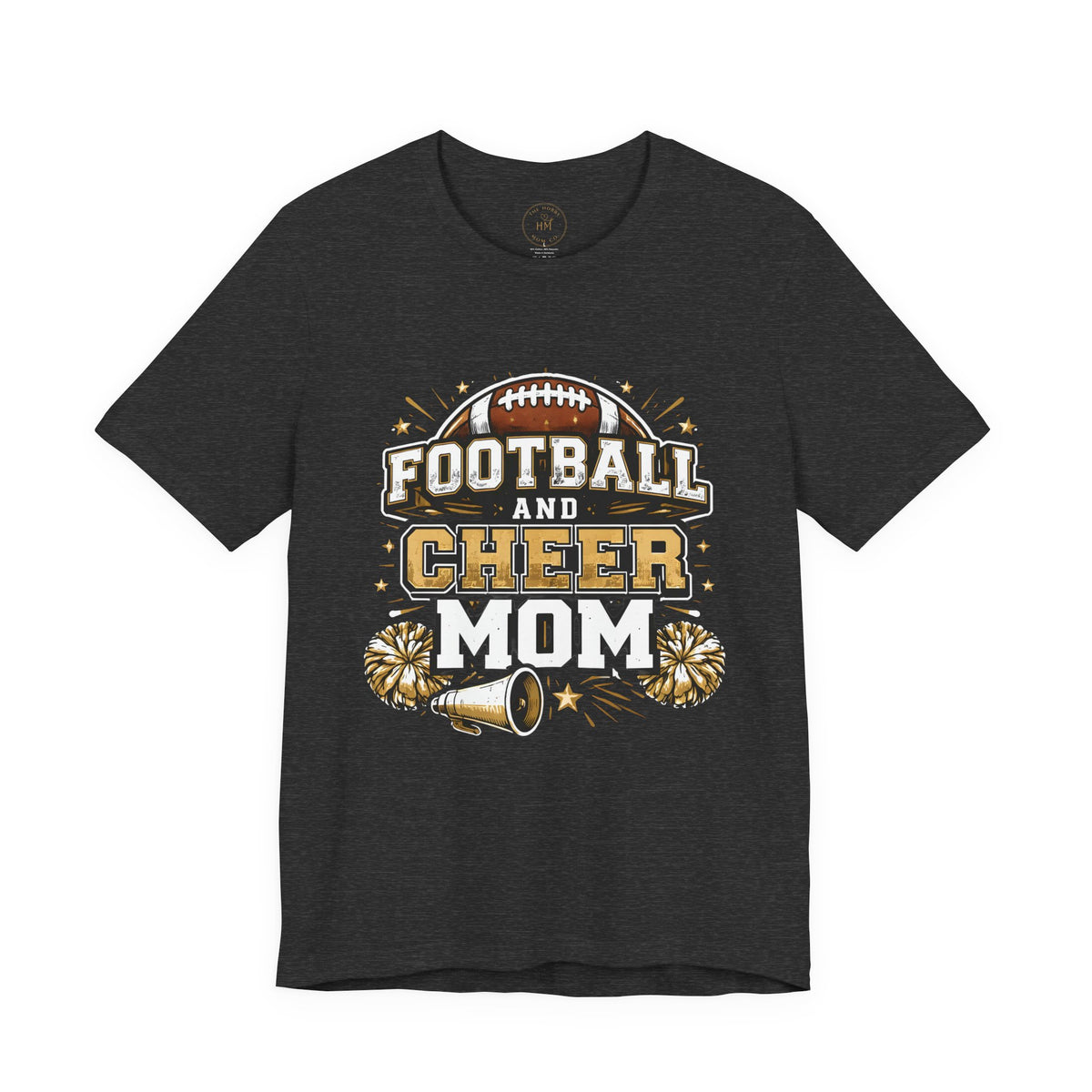 Football and Cheer Mom T-Shirt