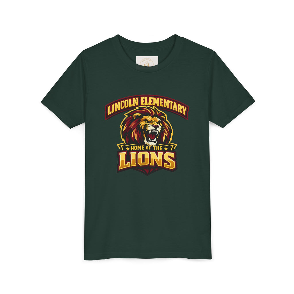 Youth Lions School Spirit Short Sleeve Tee