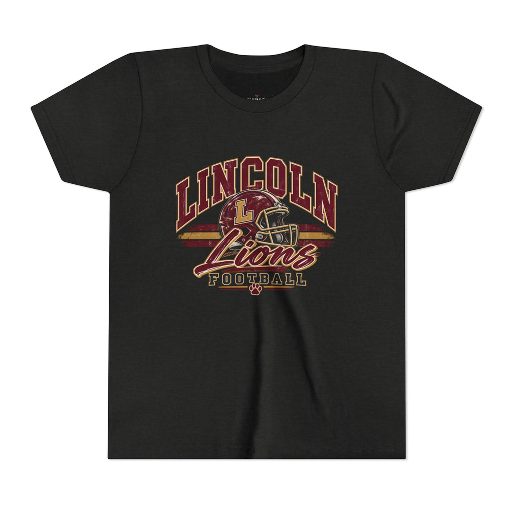 Lincoln Lions Youth Football T-Shirt
