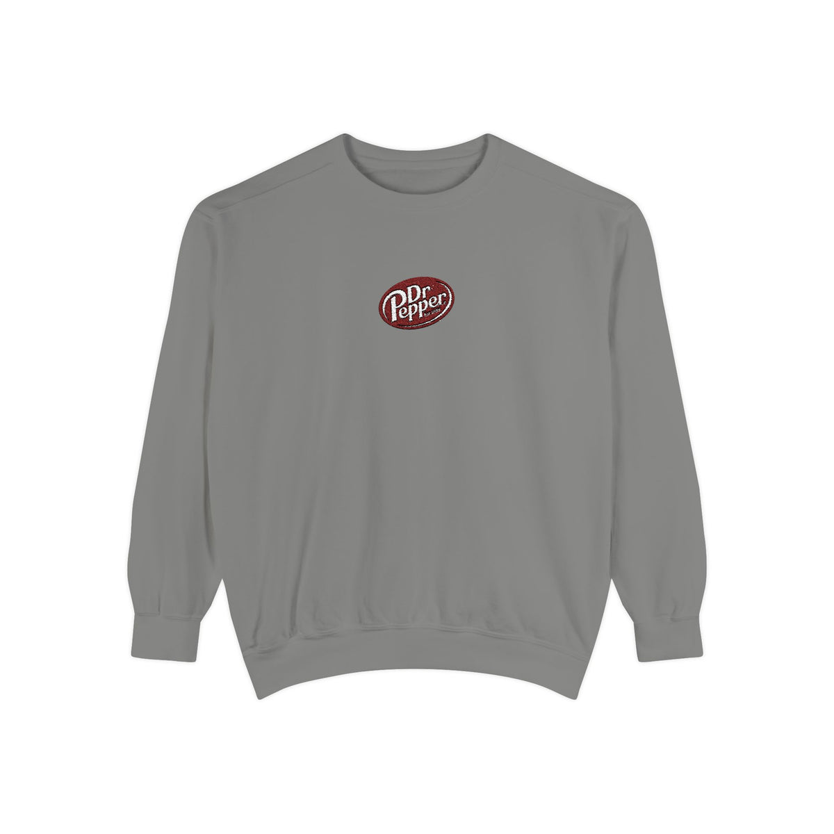 Dr Pepper Logo Garment-Dyed Sweatshirt