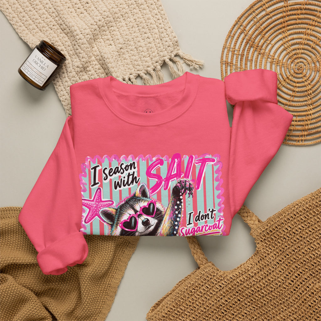 'I Season With Salt' Graphic Sweatshirt