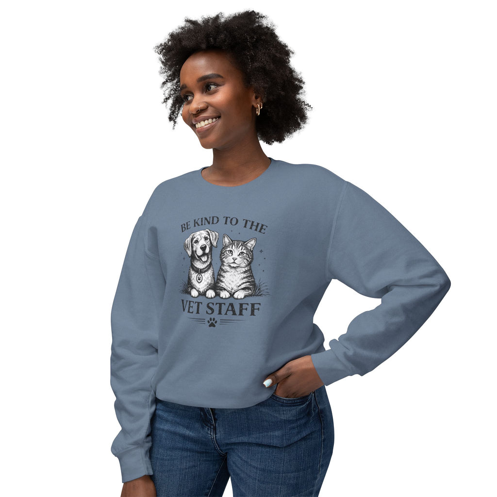 Be Kind to the Vet Staff Graphic Sweatshirt