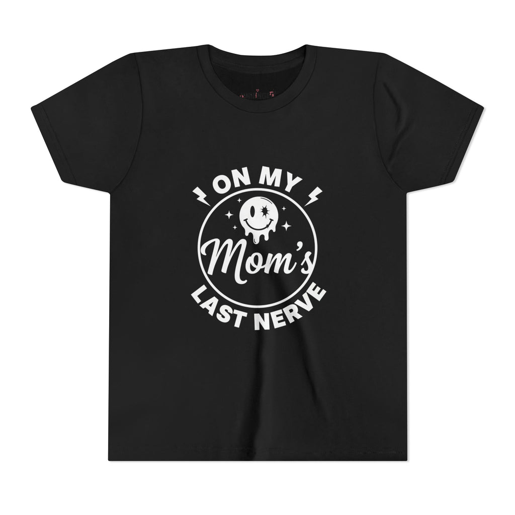 "On My Mom's Last Nerve" Graphic Youth Tee