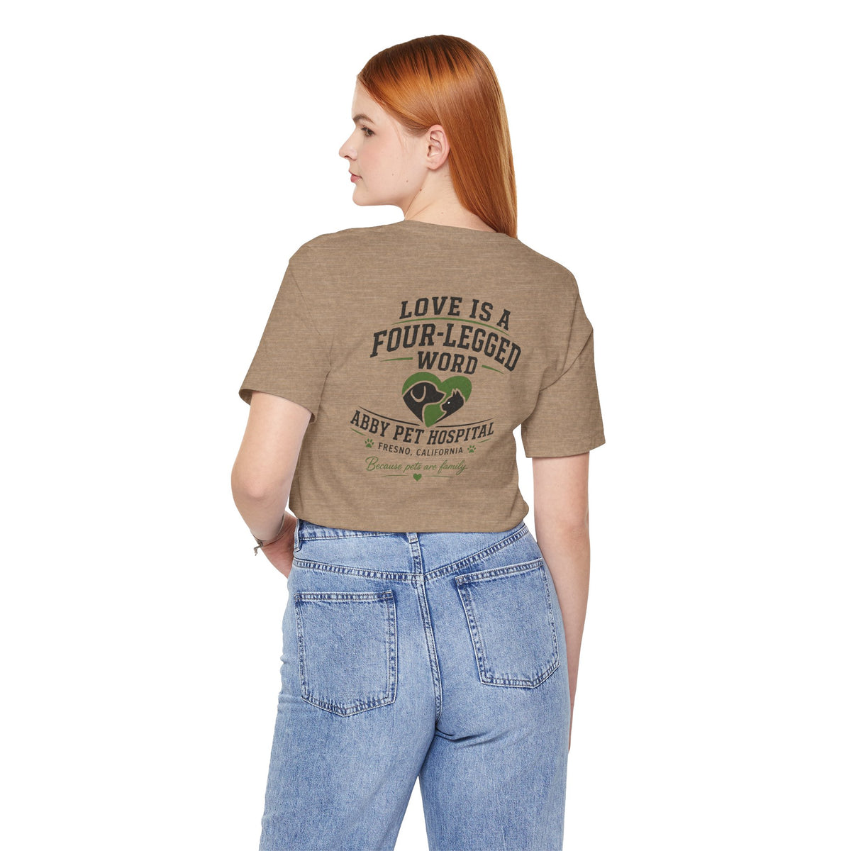 Love Is a Four-Legged Word  — Abby Pet Hospital Veterinary Tee