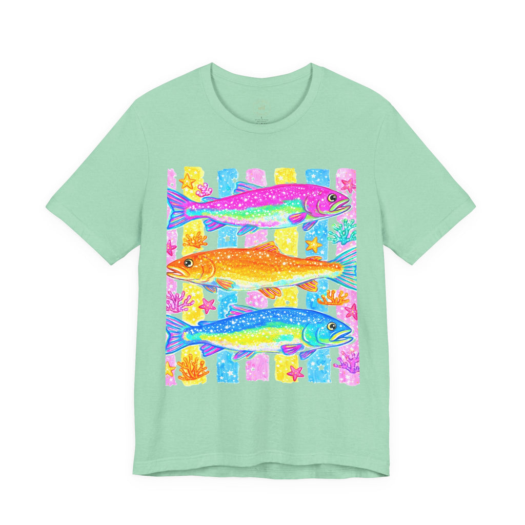 Tropical Fish  Beachy Summer Tee