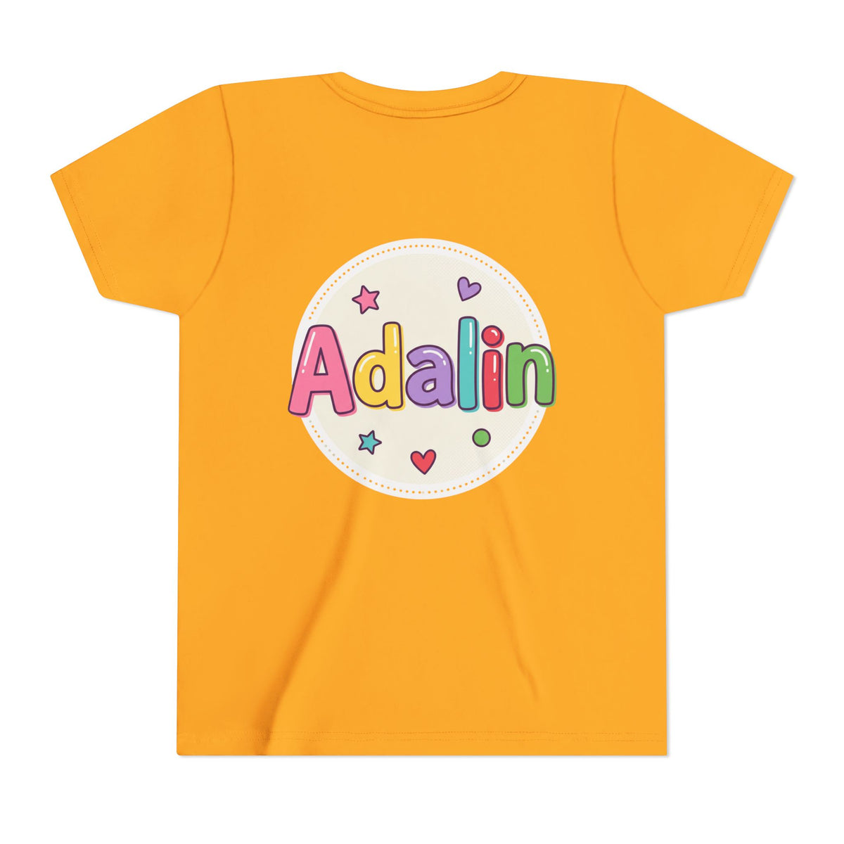 "First Grade" Colorful Back-to-School Shirt (Personalized Name Option)
