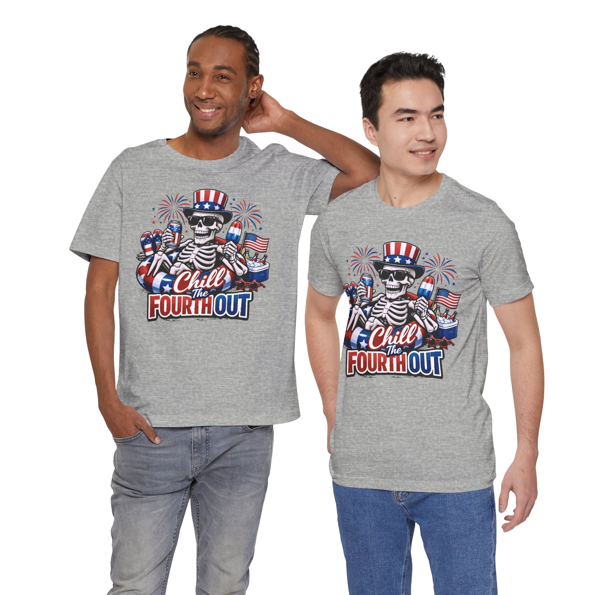 "Chill the Fourth Out" Fourth Of July T-Shirt