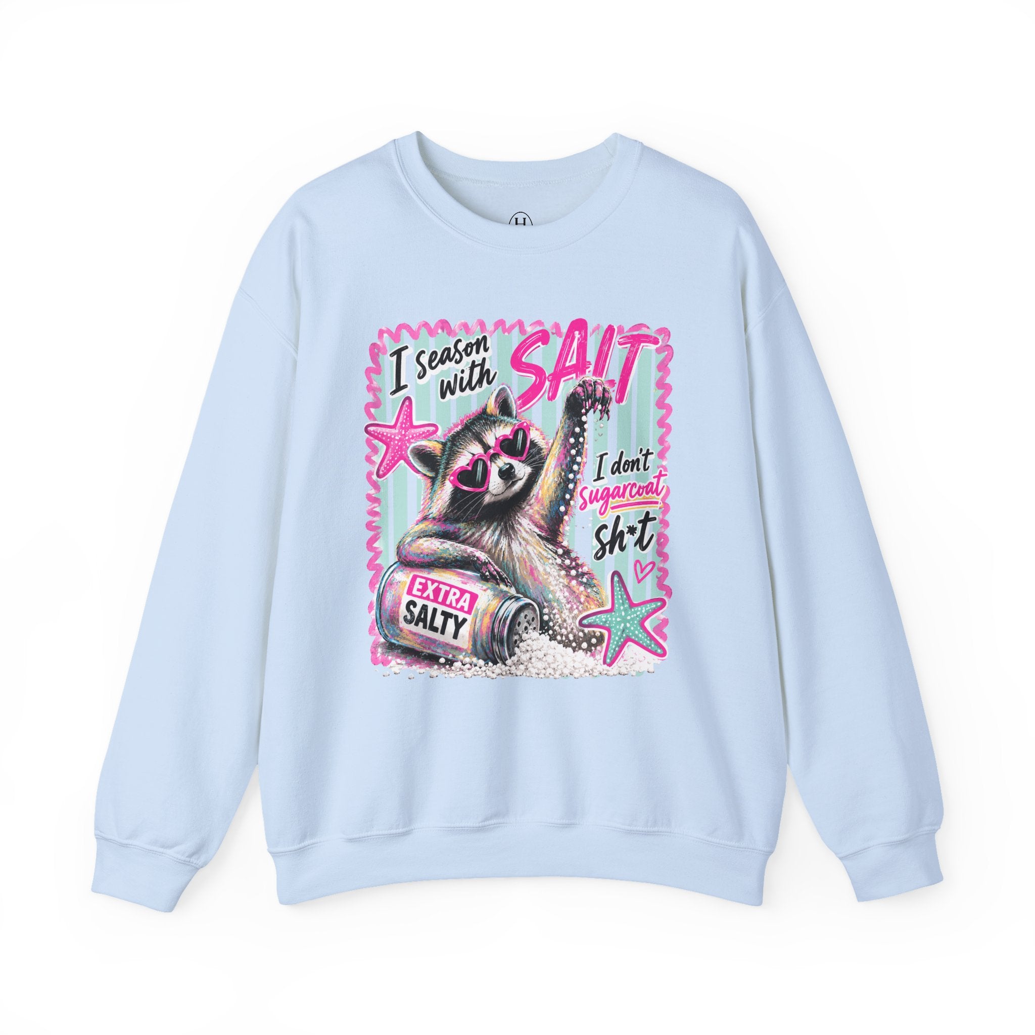 'I Season With Salt' Graphic Sweatshirt