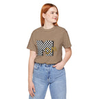 Checkerboard 'Mom' Graphic Tee