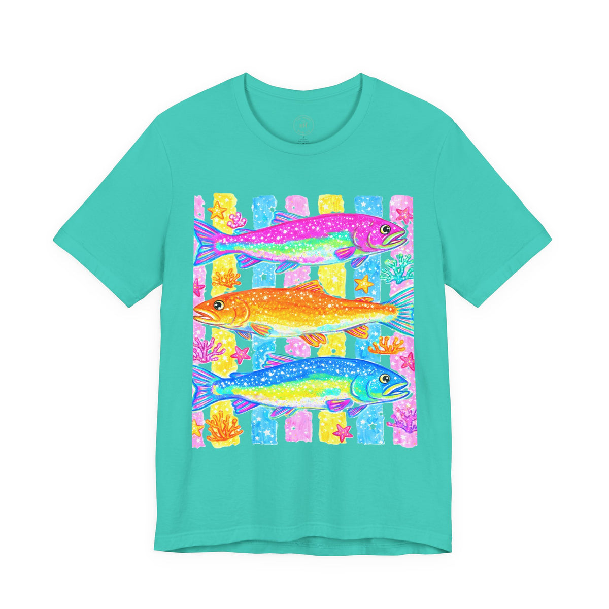 Tropical Fish  Beachy Summer Tee