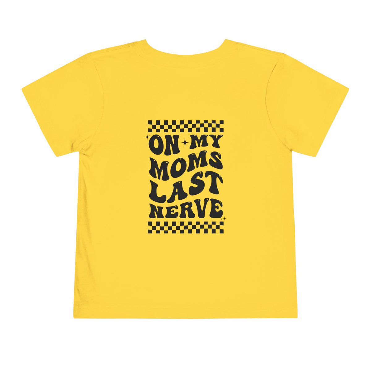 “On My Mom’s Last Nerve” Vintage Rock Toddler Tee