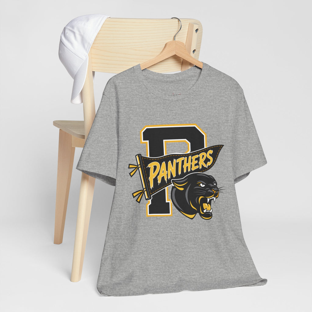 Panthers Vintage Letterman Tee