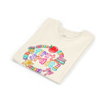 "First Grade" Colorful Back-to-School Shirt (Personalized Name Option)