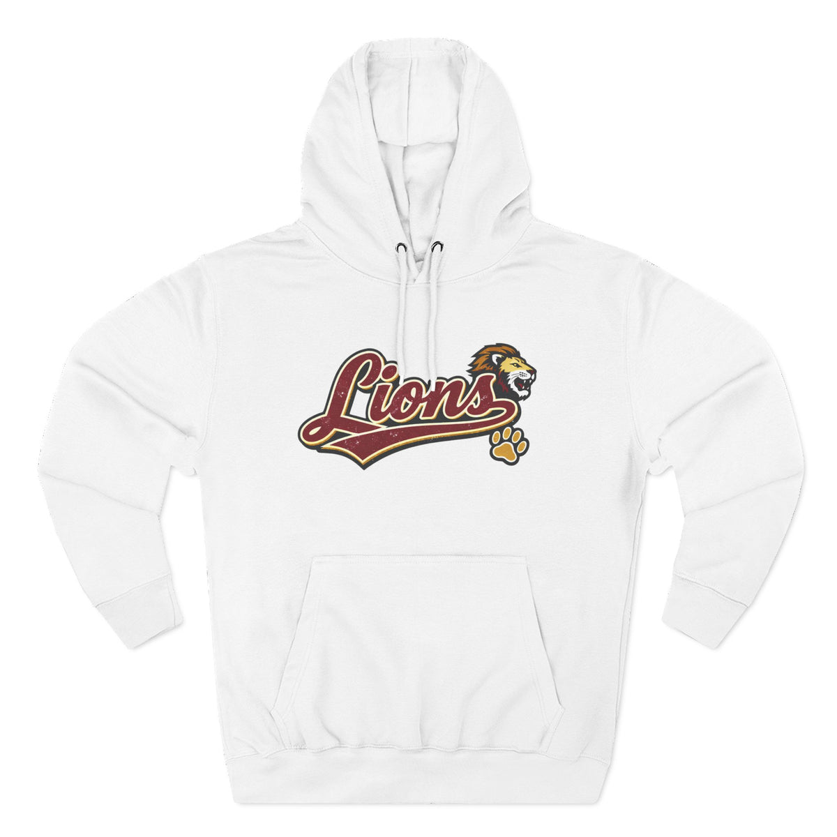Lions Script Hoodie Unisex