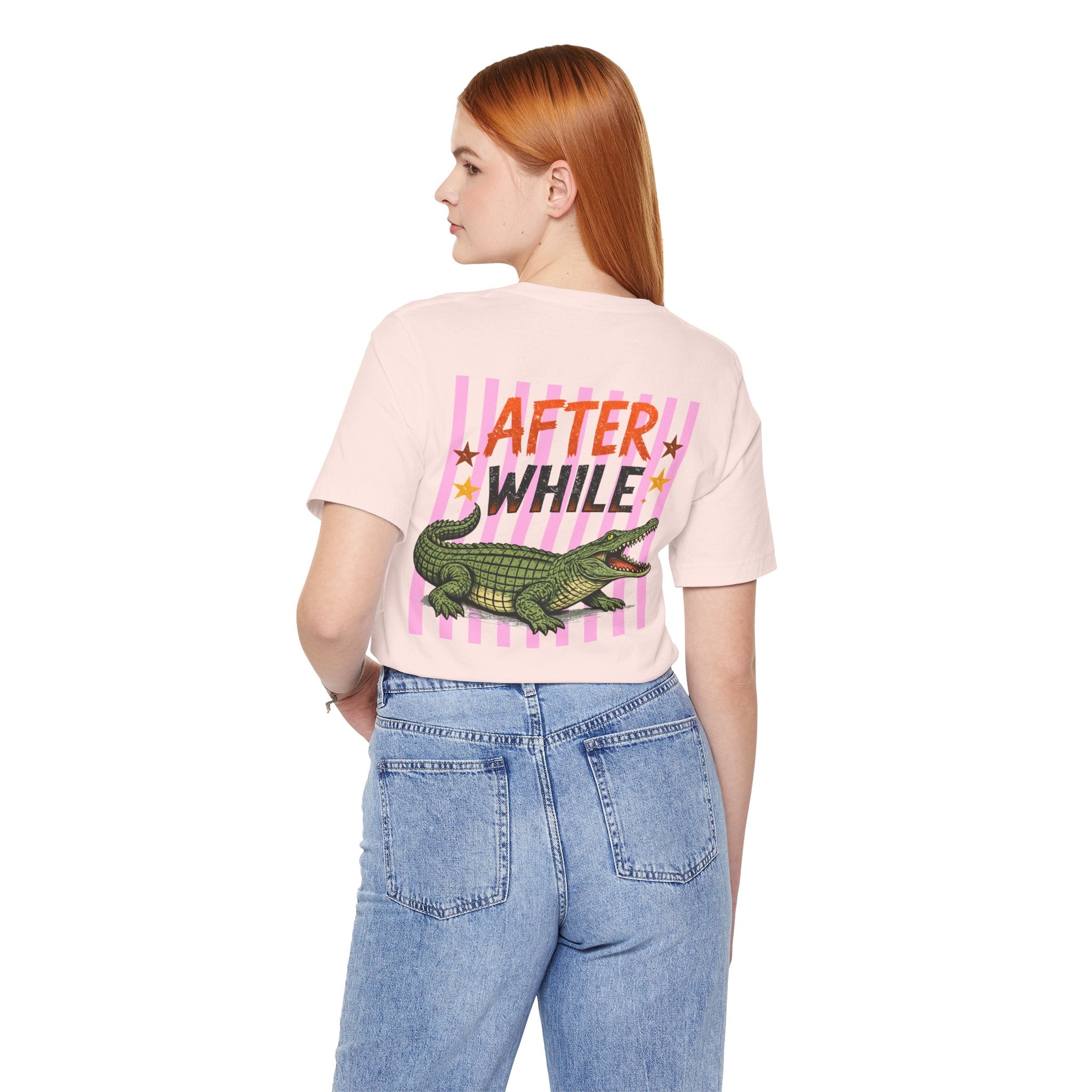 Later Alligator Graphic T-Shirt – Retro Crocodile Graphic Tee