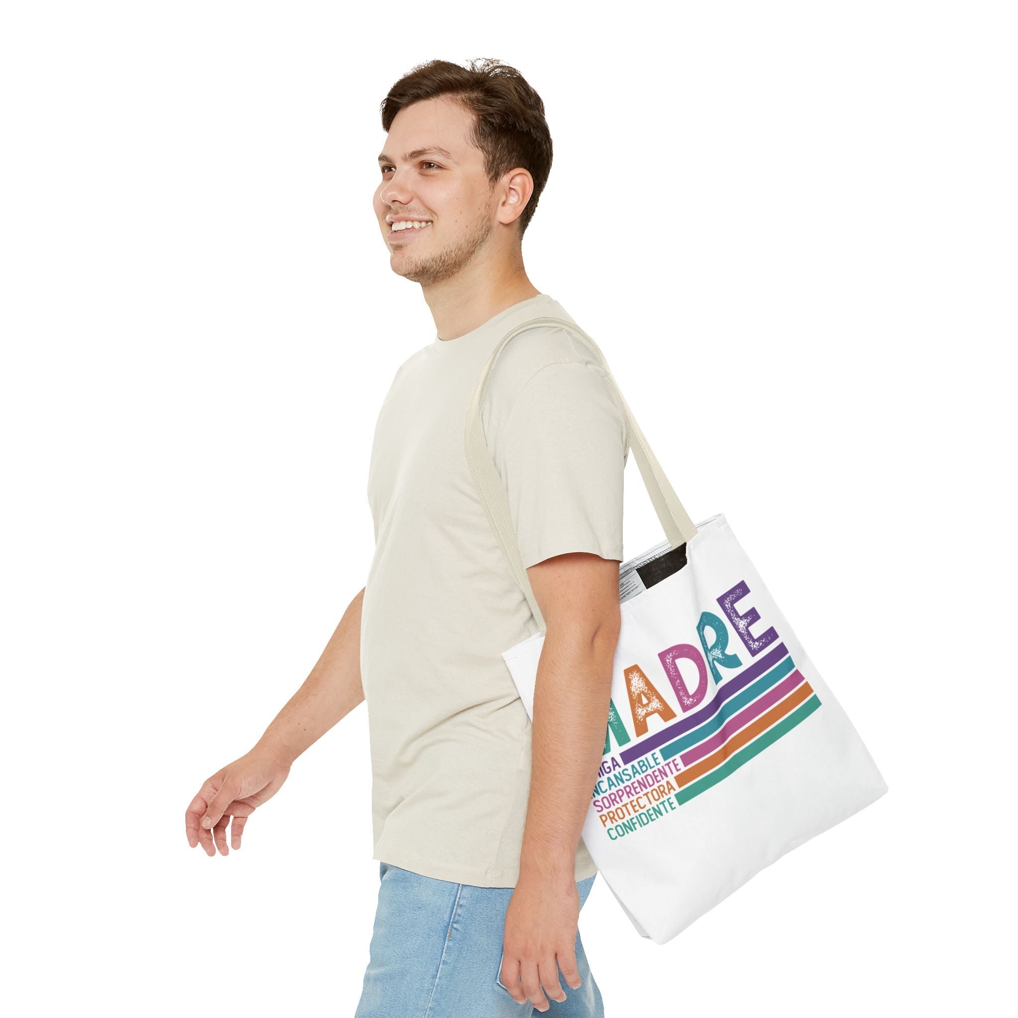 MADRE Colorful Stripes Spanish Mother Appreciation Gift