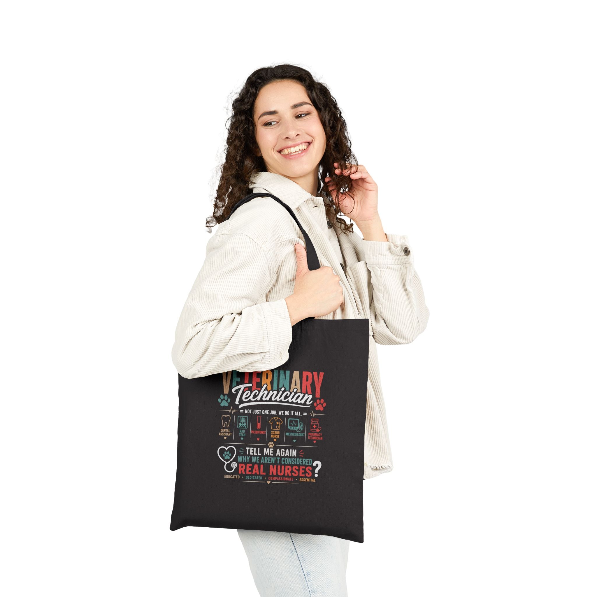 Veterinary Technician Cotton Tote Bag