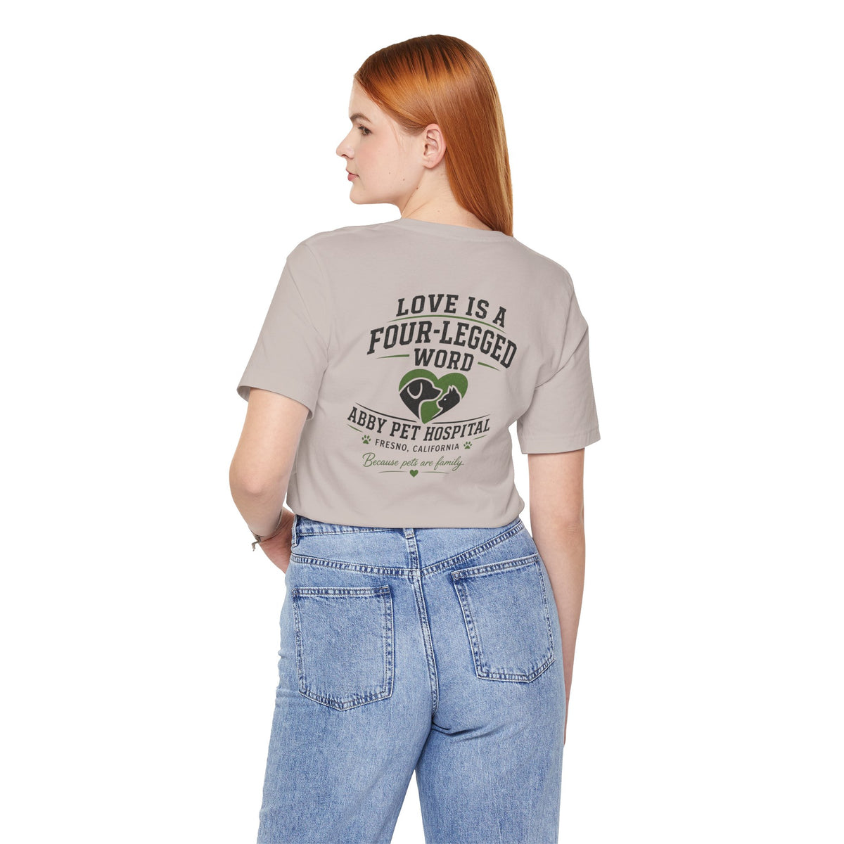 Love Is a Four-Legged Word  — Abby Pet Hospital Veterinary Tee