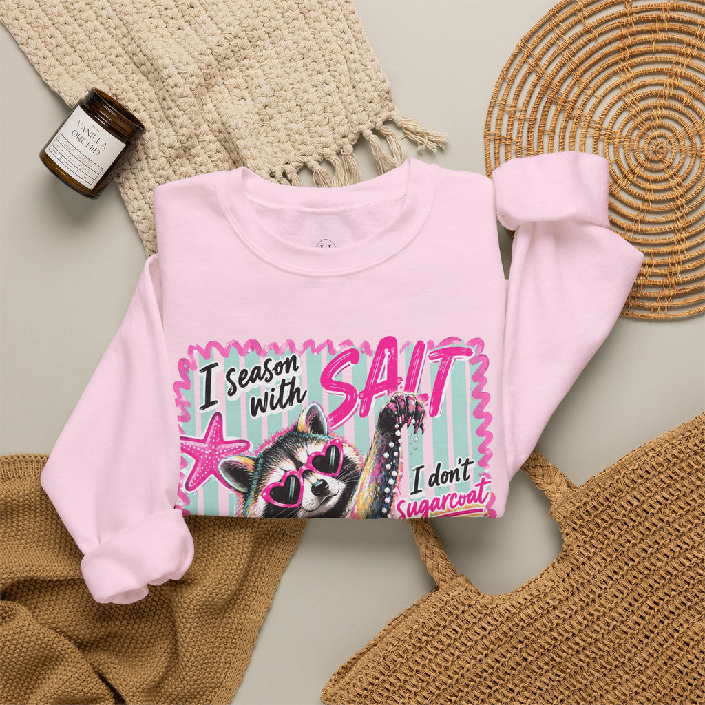 'I Season With Salt' Graphic Sweatshirt