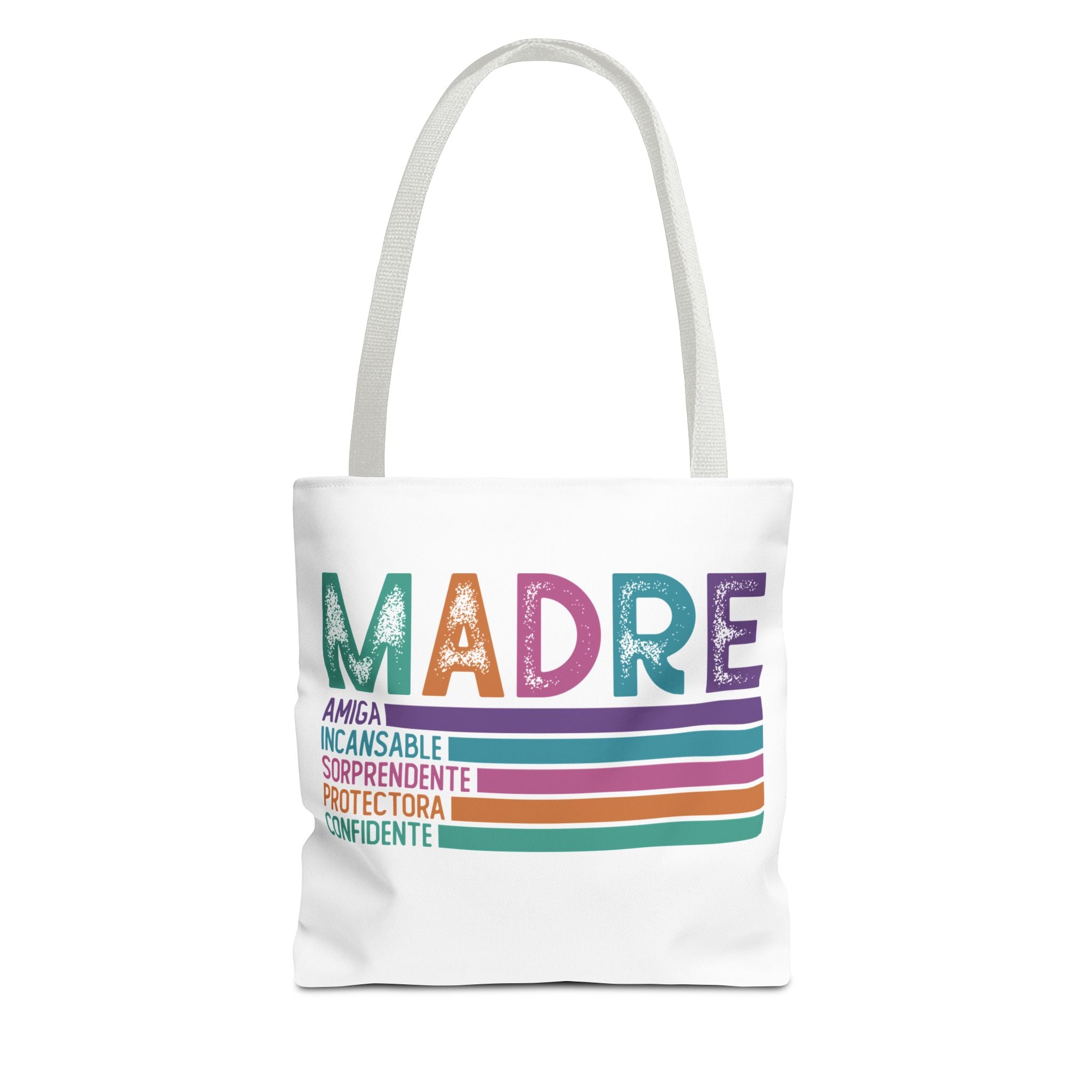 MADRE Colorful Stripes Spanish Mother Appreciation Gift