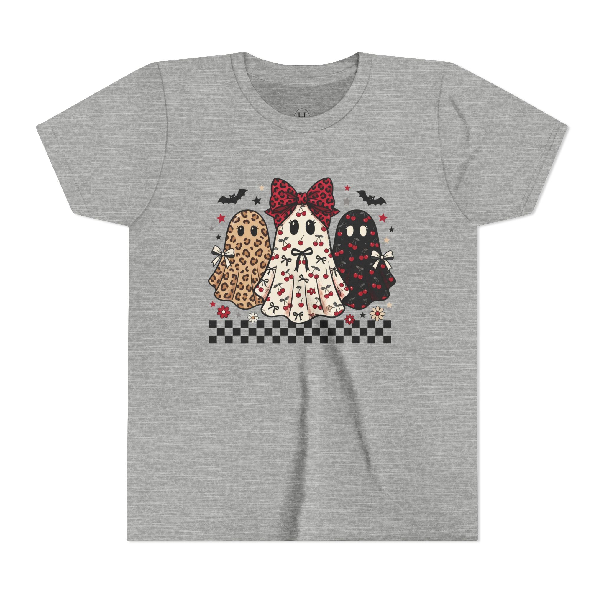 Halloween Ghost Trio Tee Youth  GraphicTee