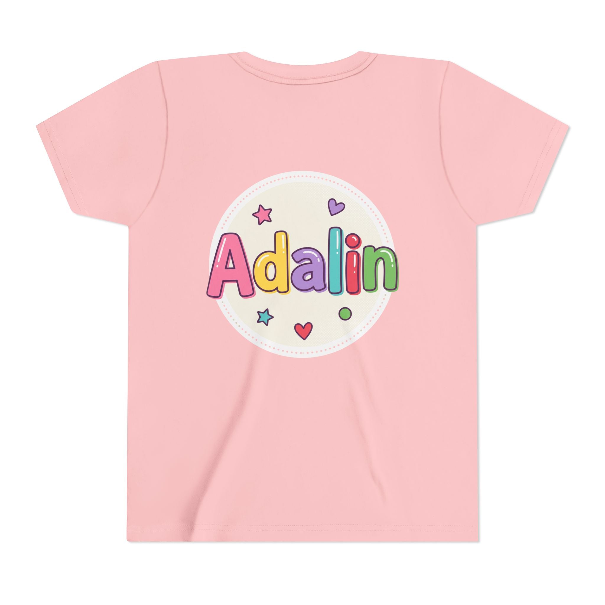 "First Grade" Colorful Back-to-School Shirt (Personalized Name Option)