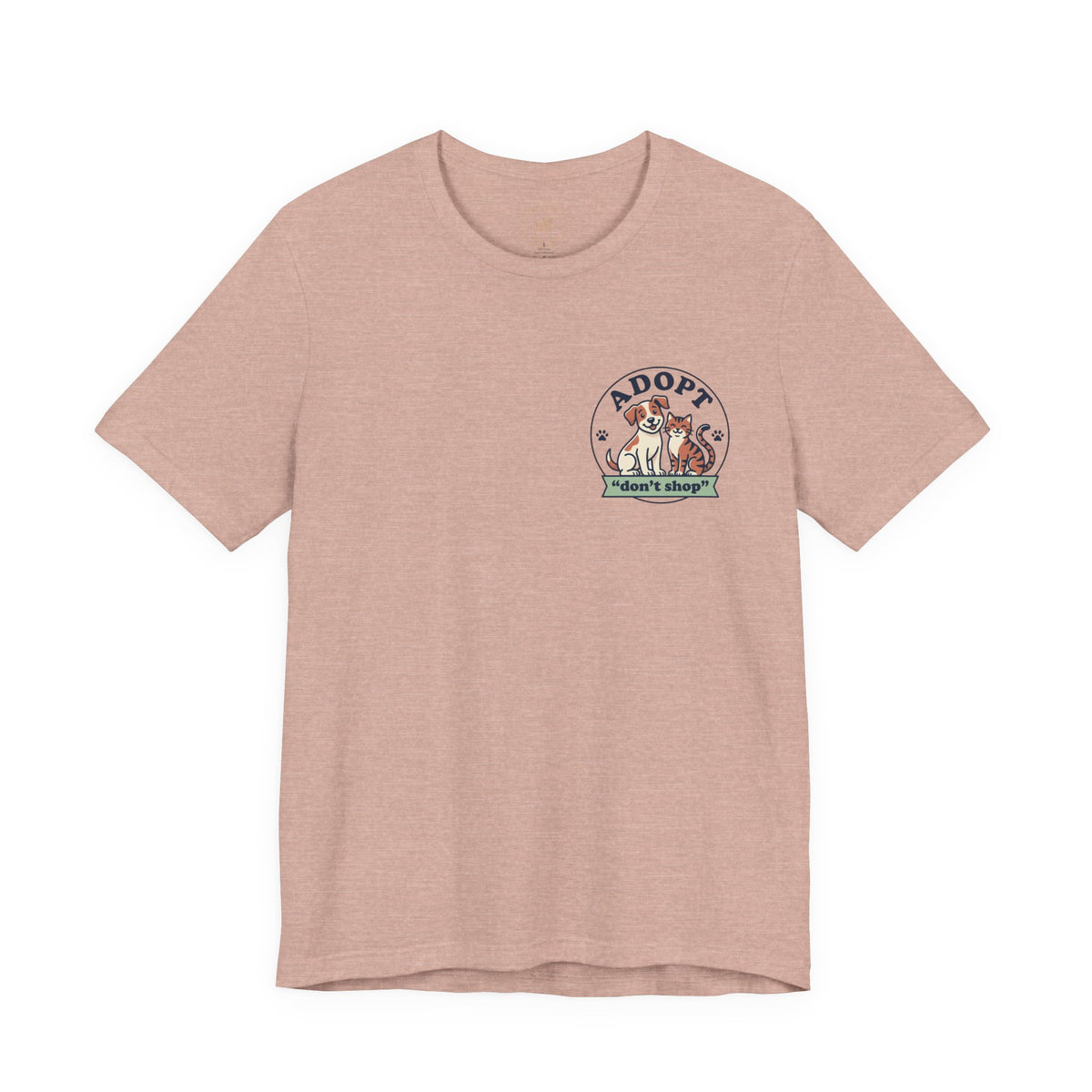 Support Your Local Shelter Graphic  T‑Shirt