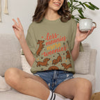 Less Meanies More Weenies Dachshund Graphic T-Shirt