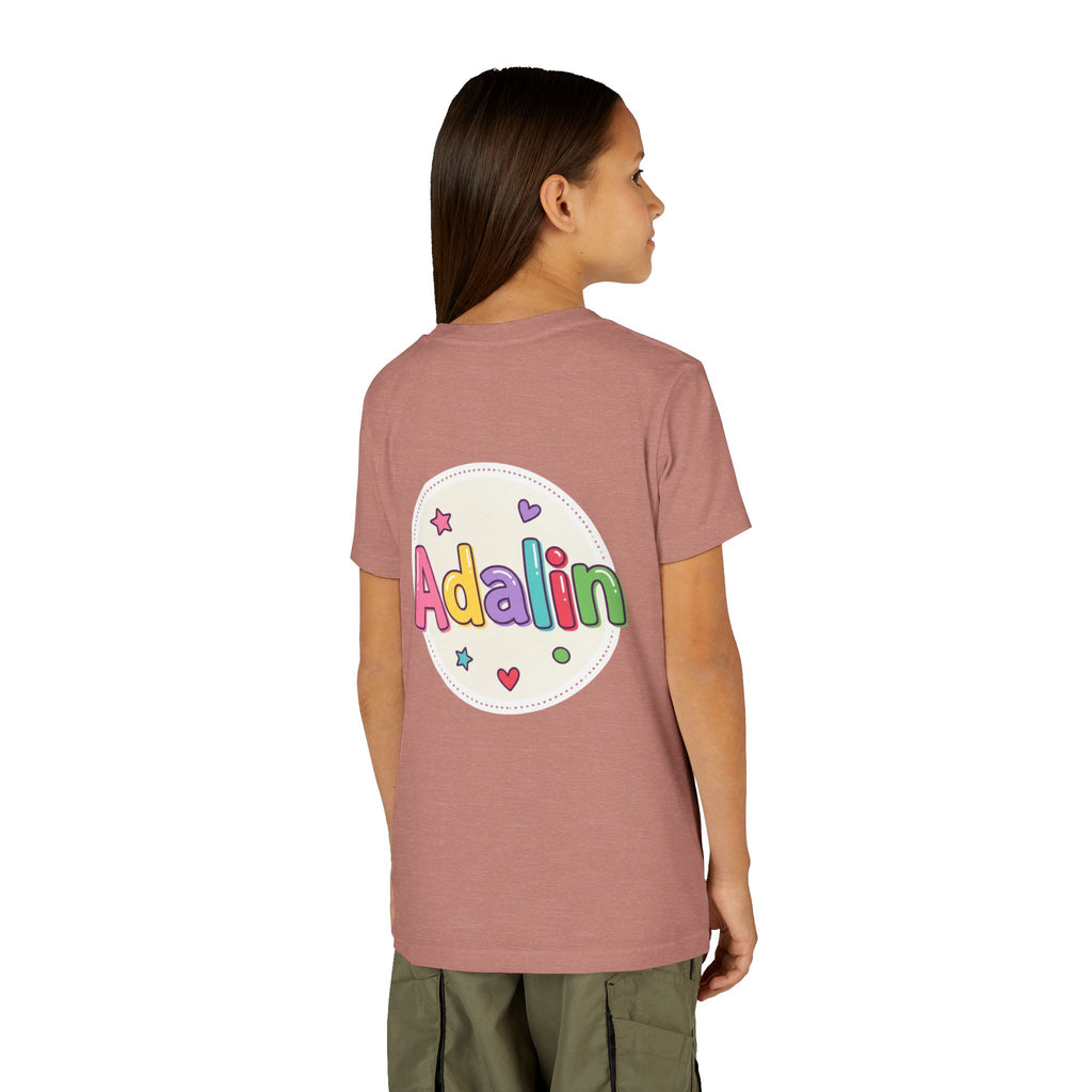 "First Grade" Colorful Back-to-School Shirt (Personalized Name Option)