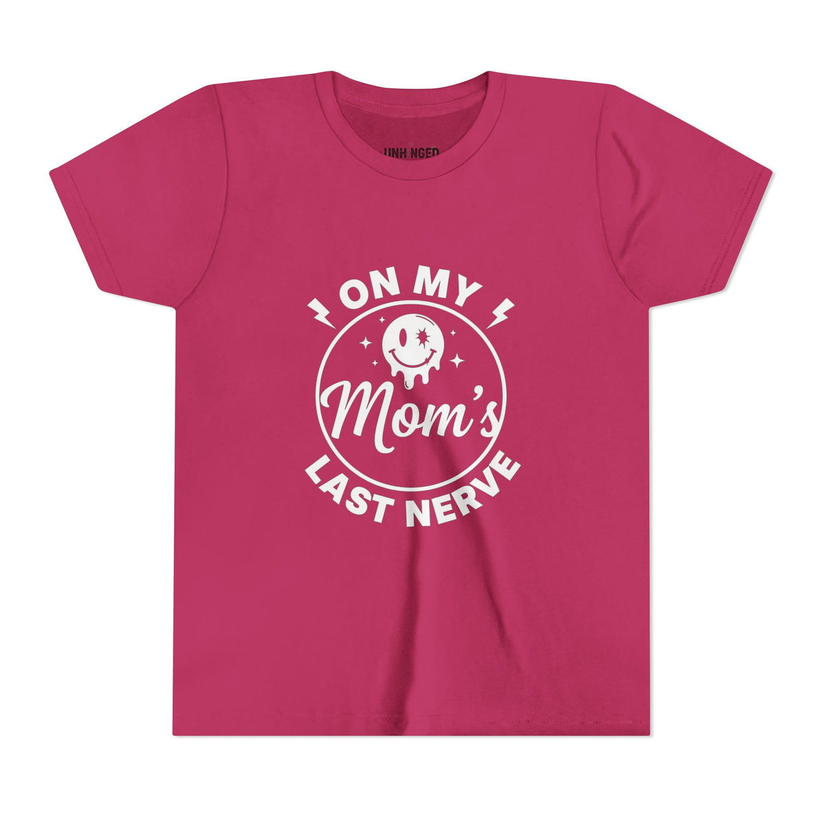 "On My Mom's Last Nerve" Graphic Youth Tee