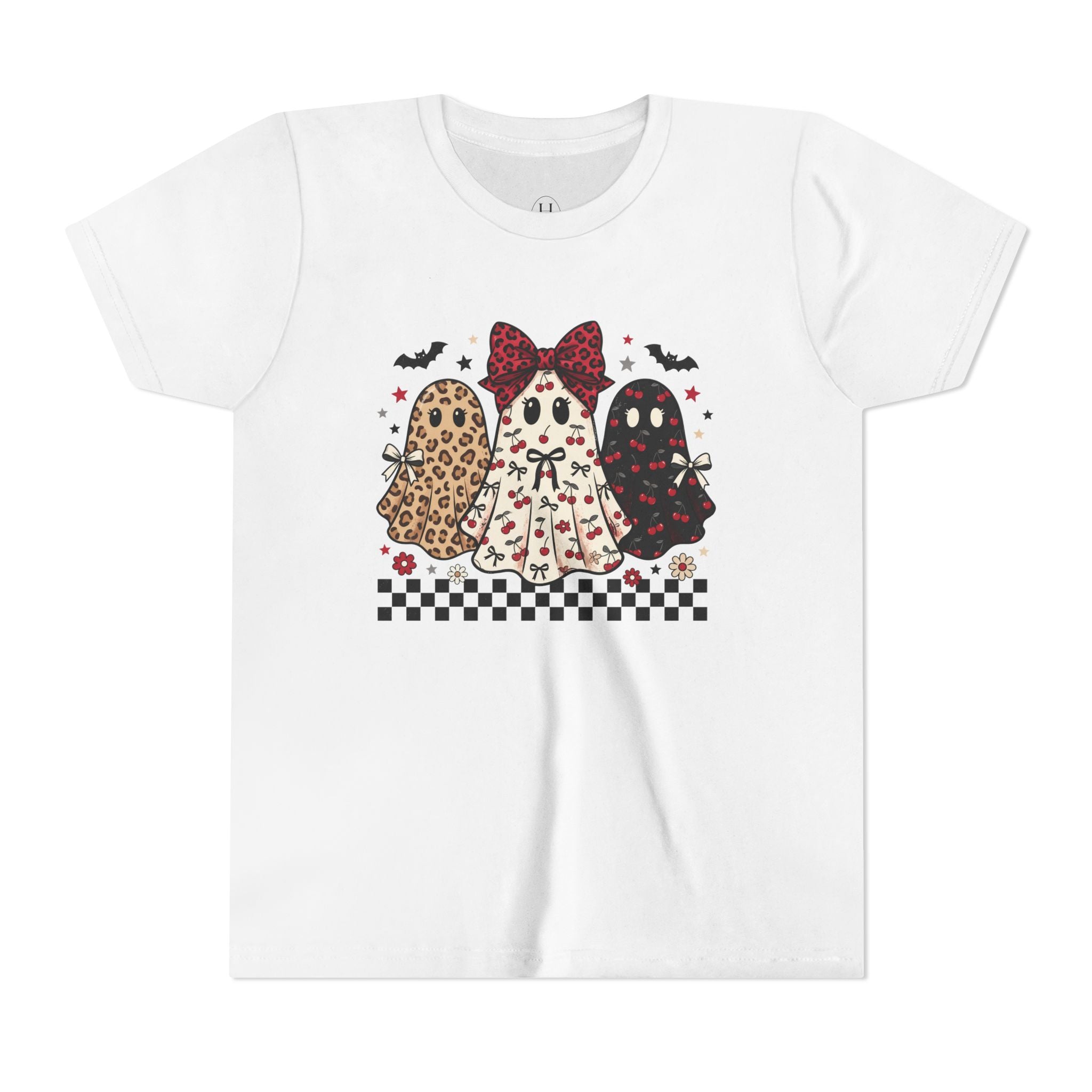 Halloween Ghost Trio Tee Youth  GraphicTee