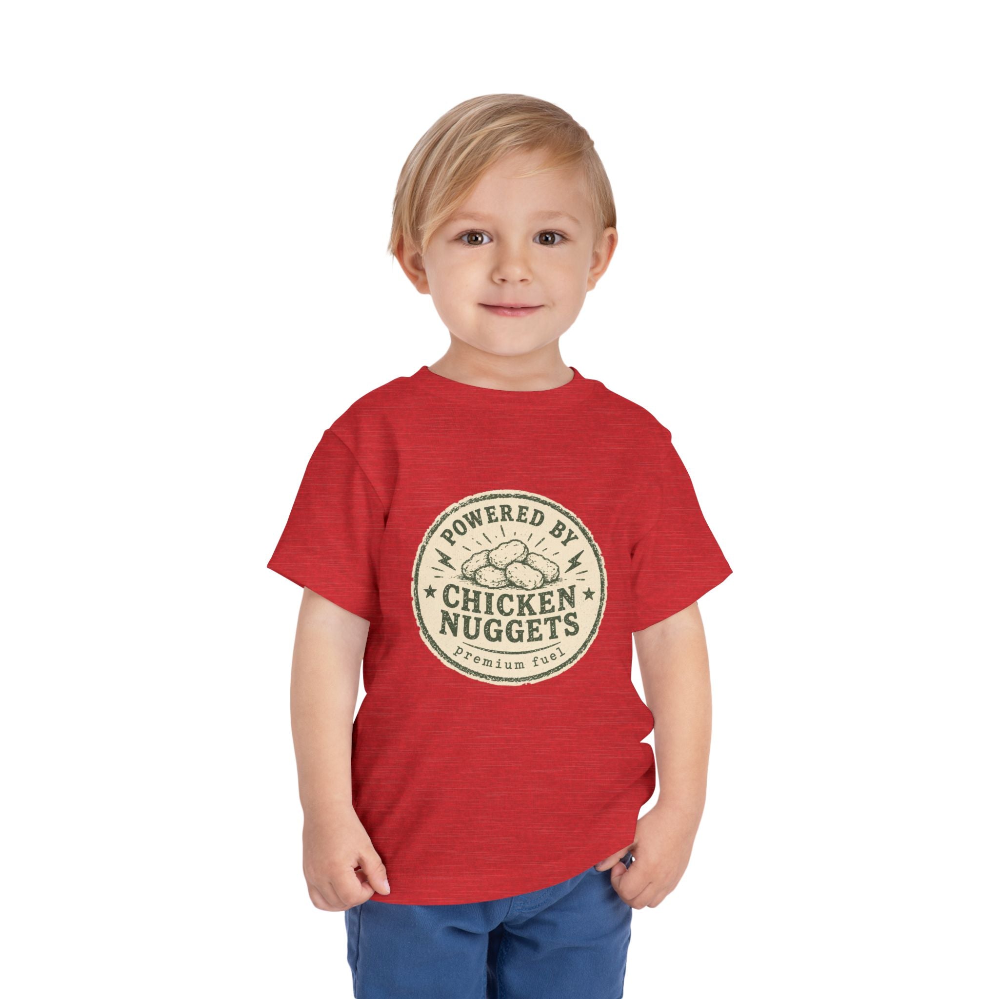 Powered by Chicken Nuggets Toddler Tee