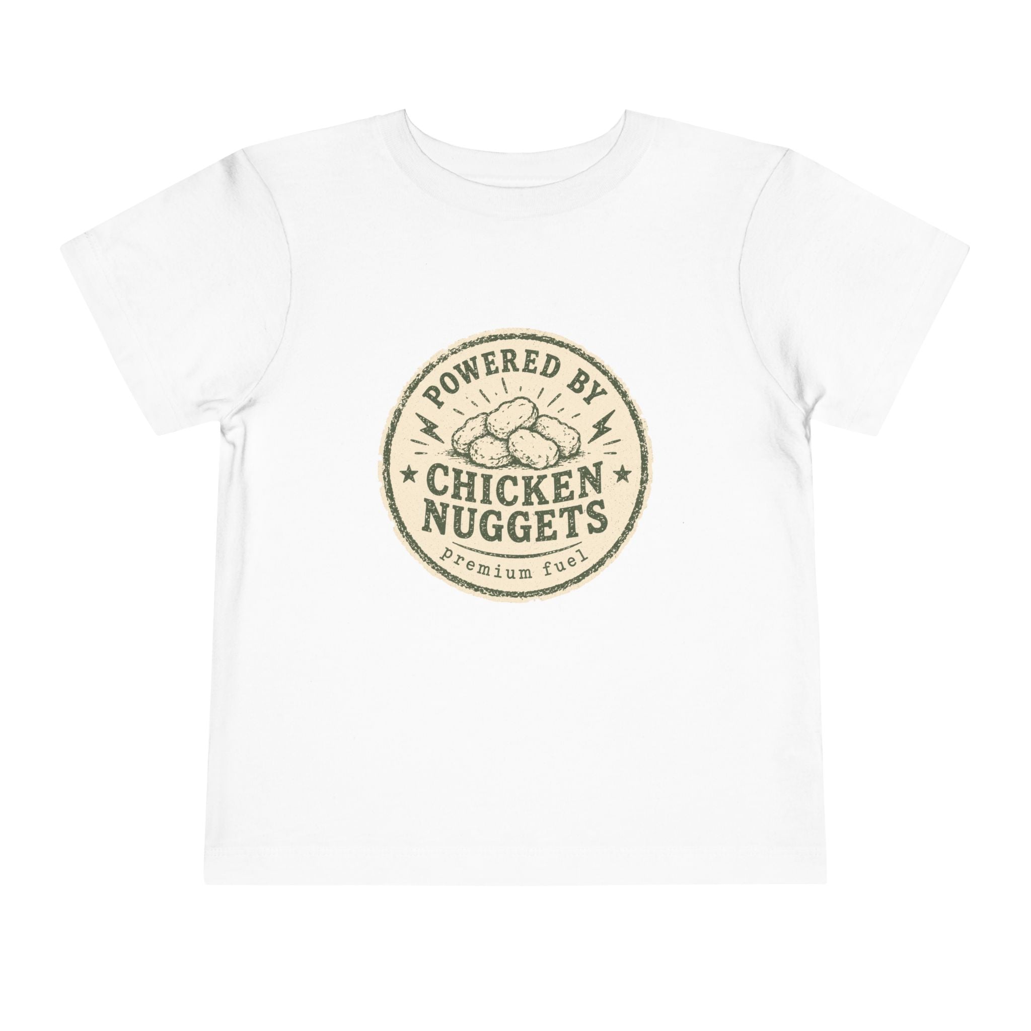 Powered by Chicken Nuggets Toddler Tee