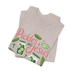 Pickles and Jesus Salty & Saved T-Shirt